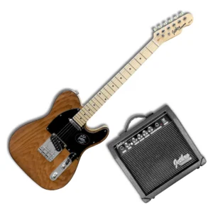 Paquete de Guitarra Steelpro 033-SK Caoba