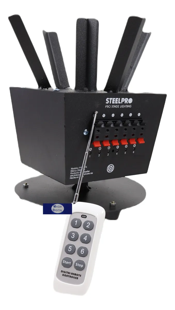 Set de Detonadores Giratorios Steelpro PYRO-FX - Image 6
