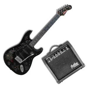 Paquete de Guitarra Steelpro 078-SK Flowers SC