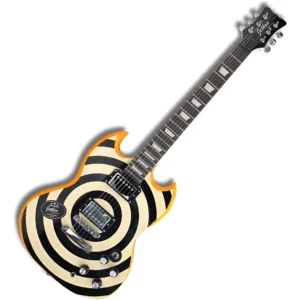 Guitarra Steelpro Naranja Negro 057-LX