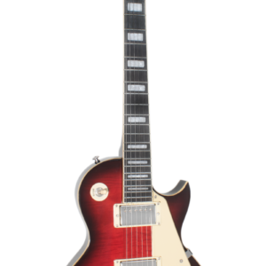Guitarra Eléctrica Mars Mod. Les Paul Standard RSN Rojo Satín