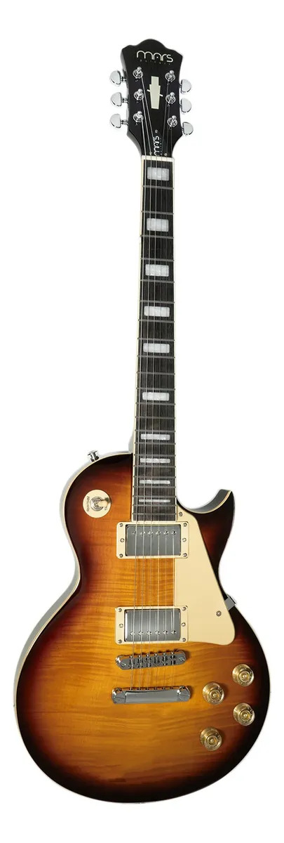 Guitarra Eléctrica Mars Mod. Les Paul Standard Violin Sunburst - Image 5