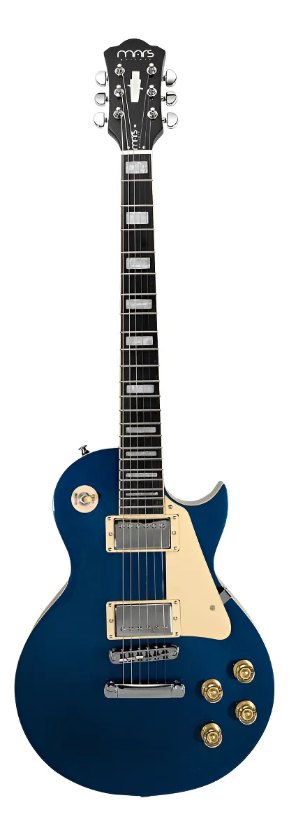 Guitarra Eléctrica Mars LP Classic Azul Metálico LPCLS BLE