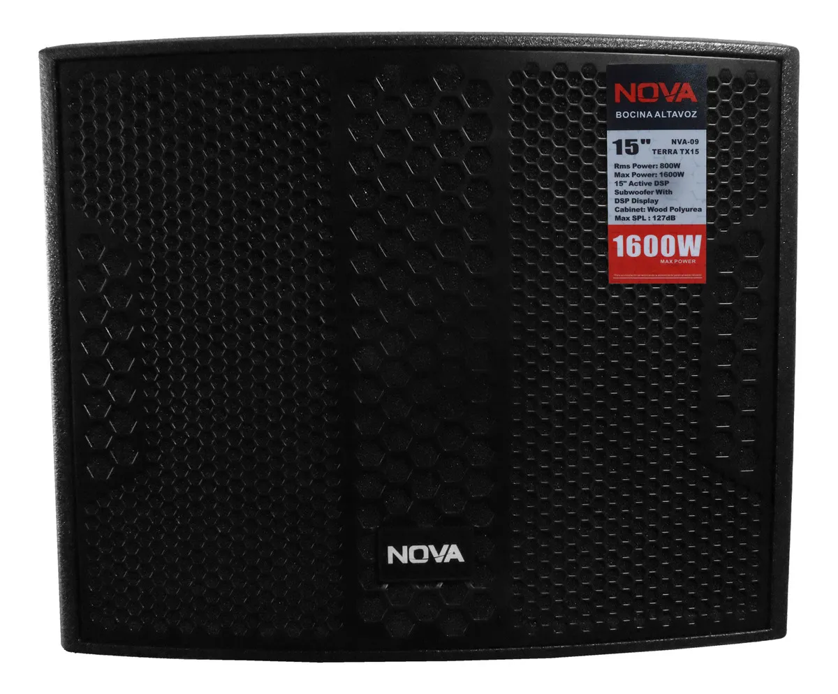 Sistema de Audio Vamav Terra TX 15S Subwoofer Activo 15 Pulgadas