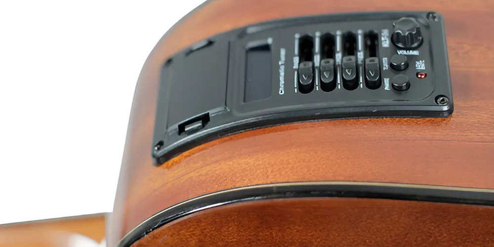 Docerola Electroacústica La Sevillana Texana TX-1200CEQ NT 12 Cuerdas con EQ Natural Cutaway