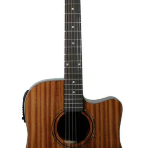 Guitarra Electroacústica La Sevillana Texana Natural TX-200CEQ NAT