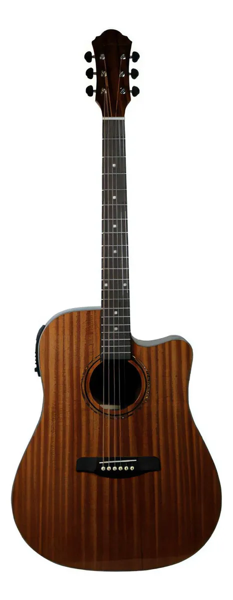 Guitarra Electroacústica La Sevillana Texana Natural TX-200CEQ NAT