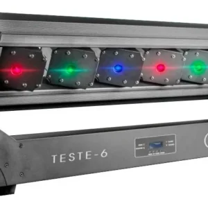 Barra Móvil Láser Premiata TESTE-6 RGB 3W (500mW x 6)