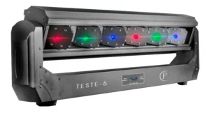 Barra Móvil Láser Premiata TESTE-6 RGB 3W (500mW x 6)