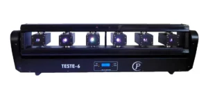 Barra Móvil Láser Premiata TESTE-6 RGB 3W (500mW x 6)