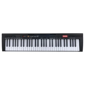 Teclado Kaiser MTC-5500 de 61 Teclas Luminosas con Función de Enseñanza