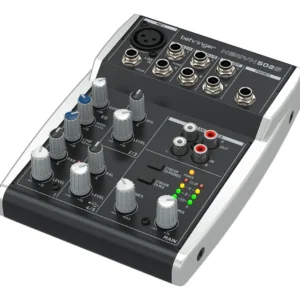 Mezcladora Behringer Xenyx 502S de 5 Entradas con Interfaz Usb