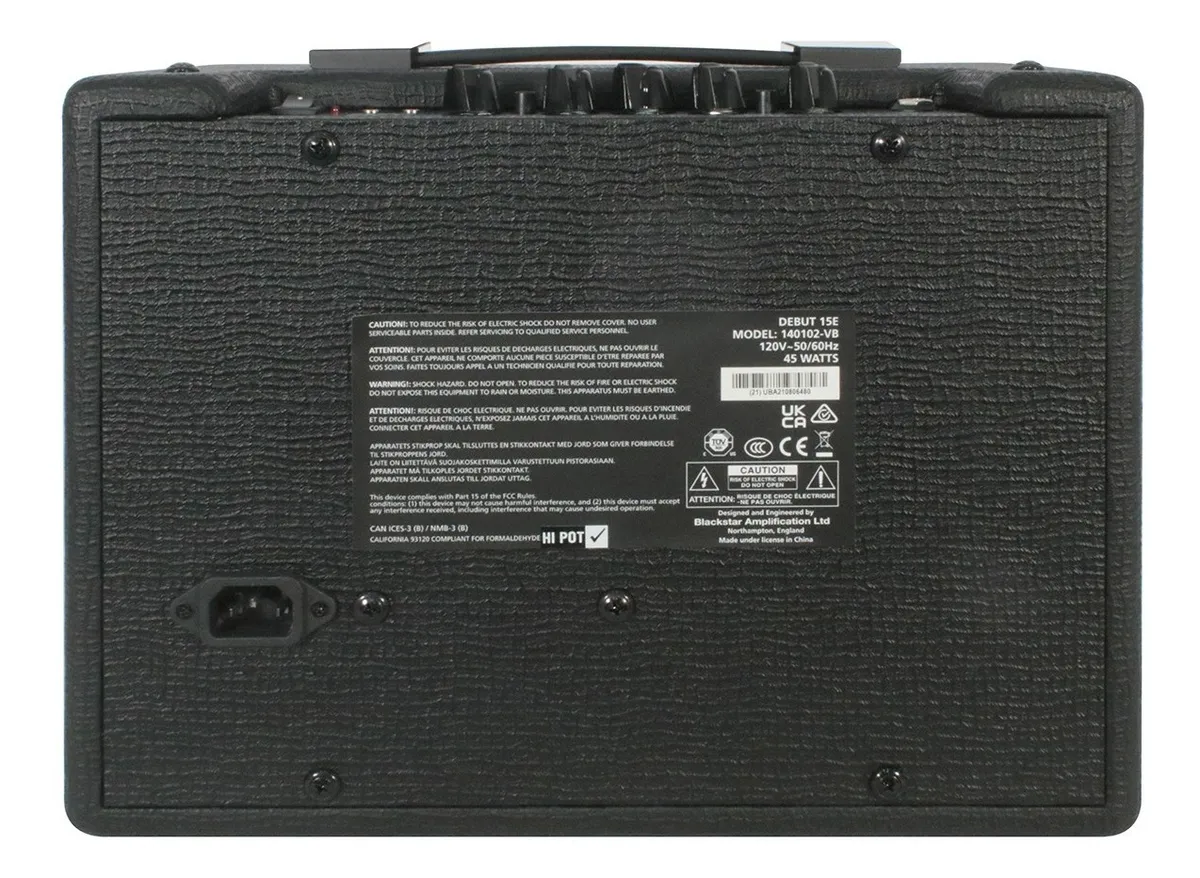 Amplificador Combo para Guitarra Eléctrica Fender Champion II 100W - Image 4