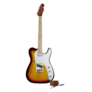 Guitarra Eléctrica Premiata 034-PG 3 Tonos Sunburst Perlado Mate