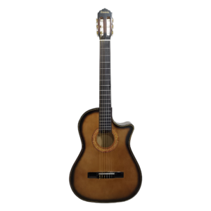 Guitarra  Acústica La Española M09 Café Sombreada