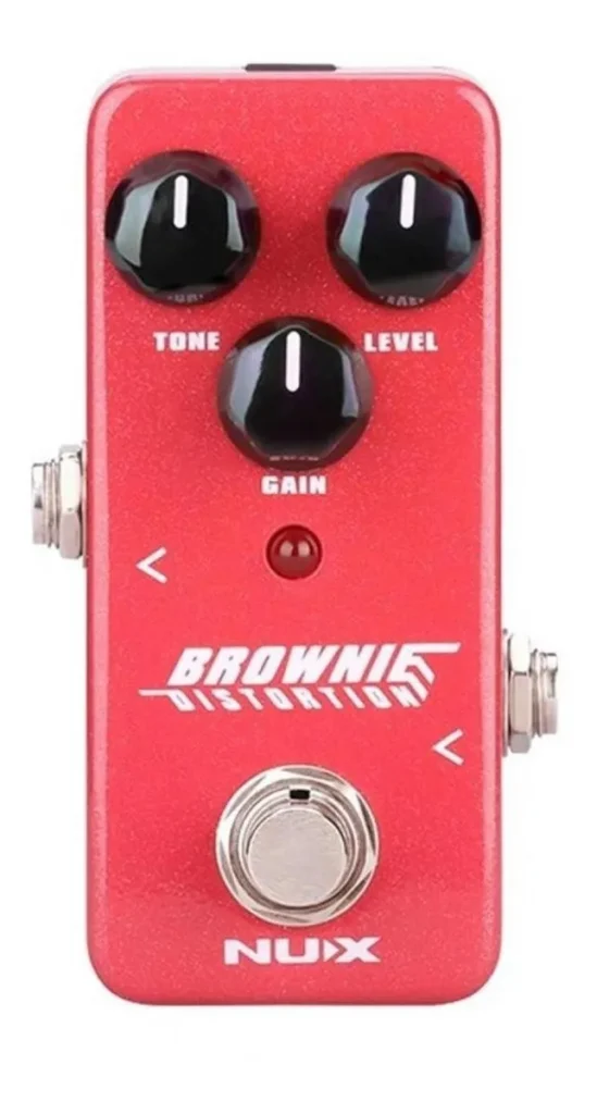 Pedal Nux NDS-2 Brownie Distortion Estilo Británico