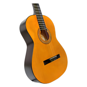 Guitarra  Acústica La Española M09 Café Tapa Amarilla