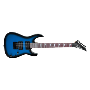 Guitarra Eléctrica Jackson Minion JS1X Explosión Azul Metalizada Amaranto DK MINION AH FB-M BL BRST