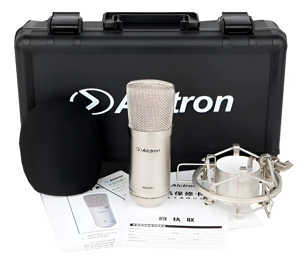 Micrófono de Condensador para Estudio Alctron MC001 Profesional Cardioide - Image 2