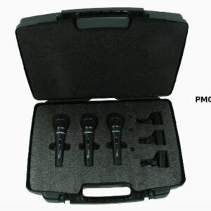 Set de Micrófonos Dinámicos Alctron PM01SET para Voz e Instrumentos