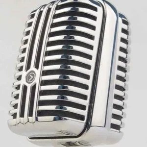 Micrófono Dinámico Alctron DK1000R Vintage Cardioide Estilo Elvis