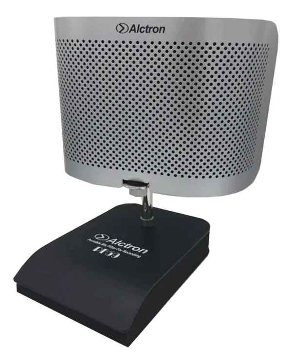 Pantalla Anti-pop Alctron PF59 Profesional con Base de Mesa para Podcast