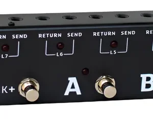 Controlador de Pedales Programable Joyo PXL8 de 8 Loops True Bypass