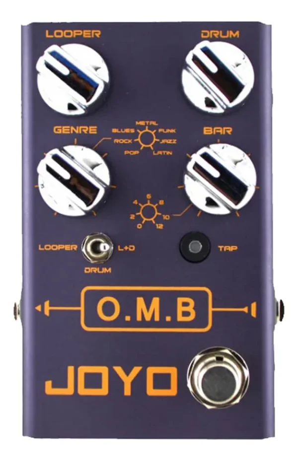 Pedal Joyo R06 O.M.B Serie R Multifuncional con Looper y Ritmos