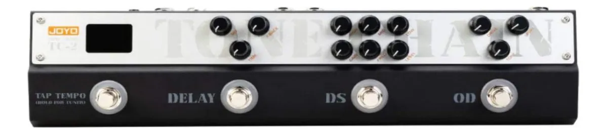 Pedal Multi-efectos Joyo TC2 con Afinador y Simulación de Gabinete