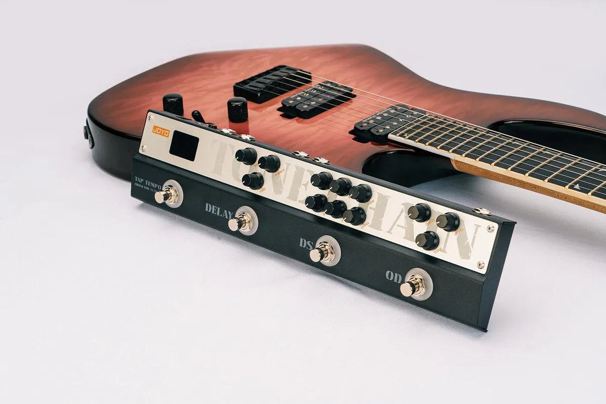 Pedal Multi-efectos Joyo TC2 con Afinador y Simulación de Gabinete - Image 2