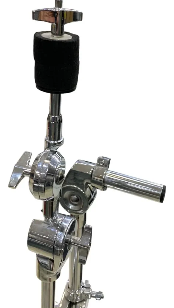 Stand Doble Alde Audio JD001 Cromado para Platillo con Boom y Tom