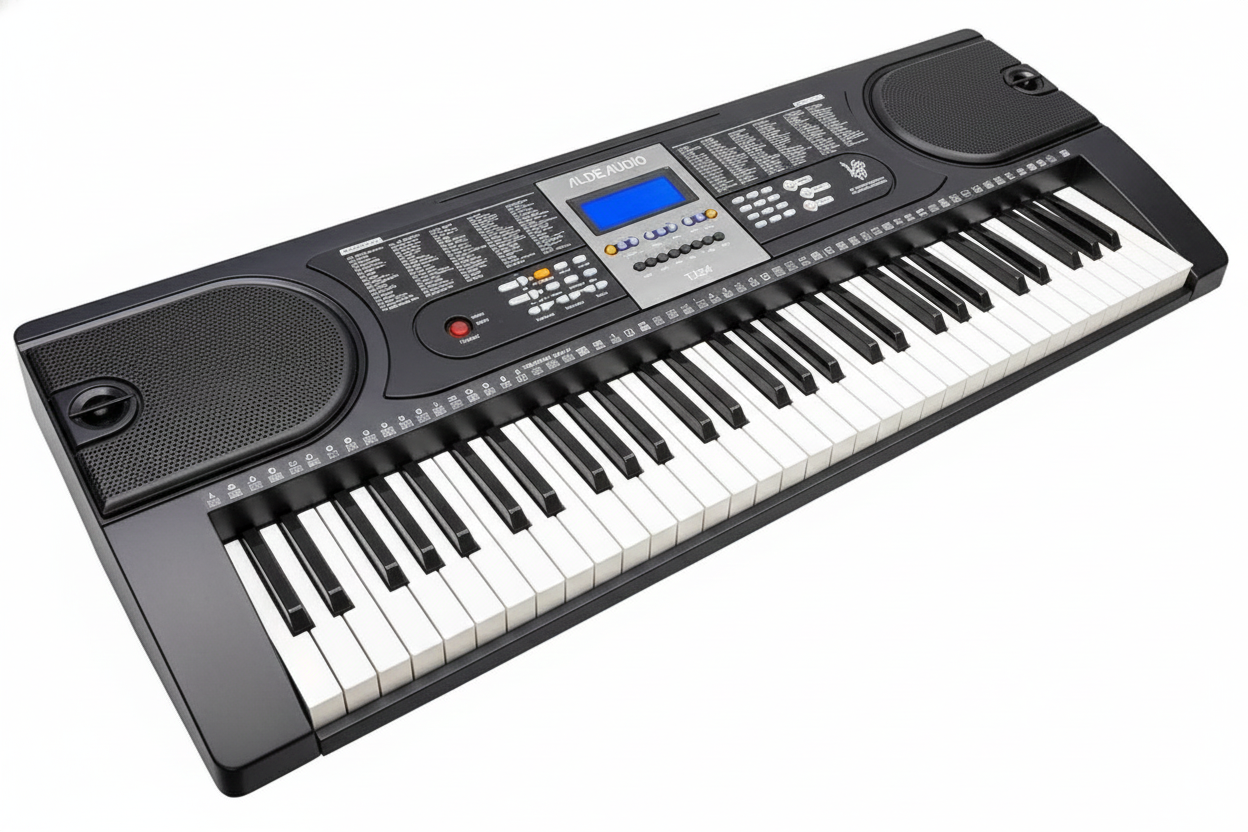 Teclado Electrónico Alde Audio TJ24 61 Teclas con Pantalla LED