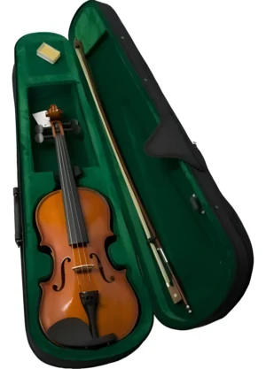 Violín Amadeus Cellini 1/4 Solid Spruce Estudiante con Estuche MV012W-1/4