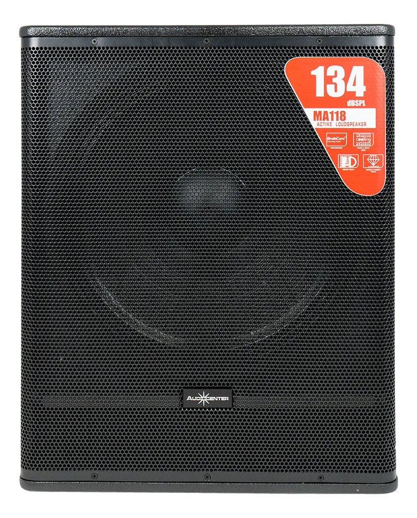Bafle Profesional Audiocenter SA3118 Iii con Ruedas