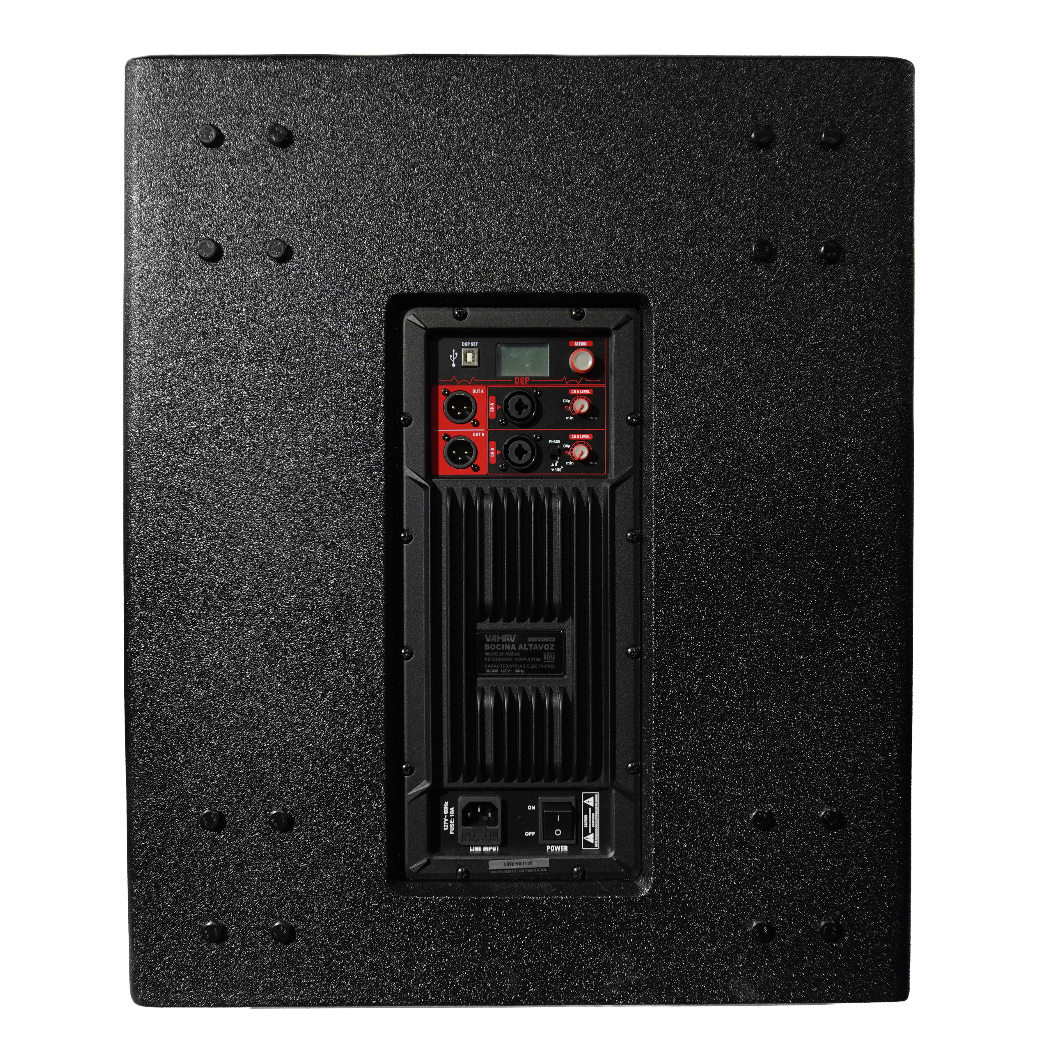 Subwoofer Pasivo Vamav Nova AX18S 18 Pulgadas Graves Reforzados Profesional - Imagen 5