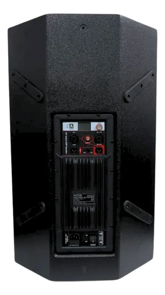 Bafle Activo 15 Pulgadas con Dsp 900W rms AX15 Nova Vamav Negro