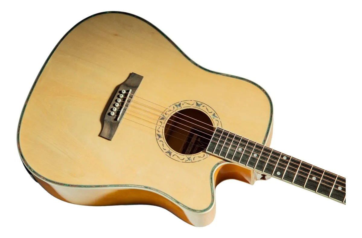 Guitarra Electroacústica Danwood DRW9829EQ Caja Concha 6 Cuerdas - Image 4