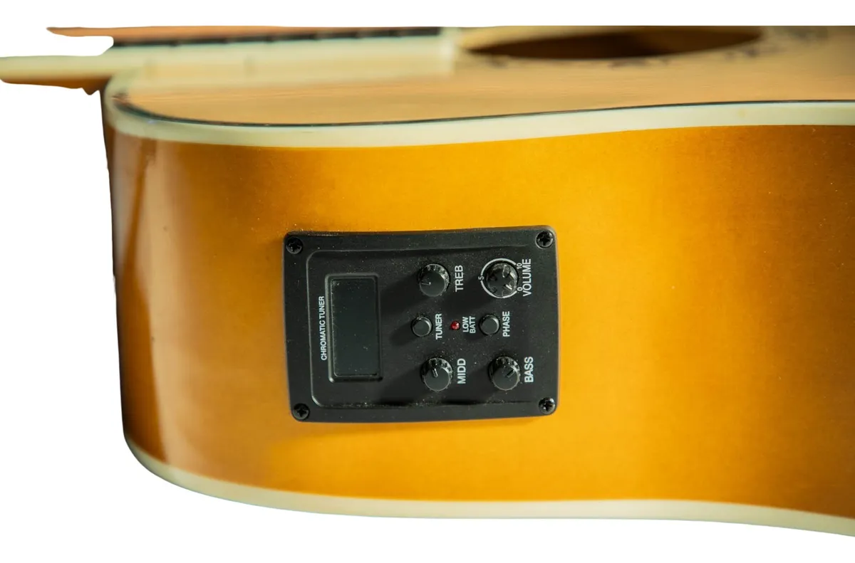 Guitarra Electroacústica Danwood DRW9829EQ Caja Concha 6 Cuerdas - Image 7