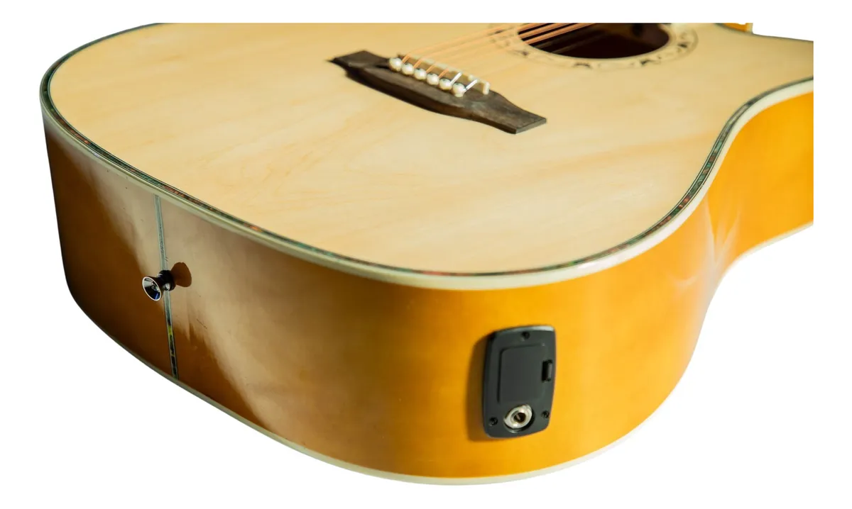 Guitarra Electroacústica Danwood DRW9829EQ Caja Concha 6 Cuerdas - Image 8