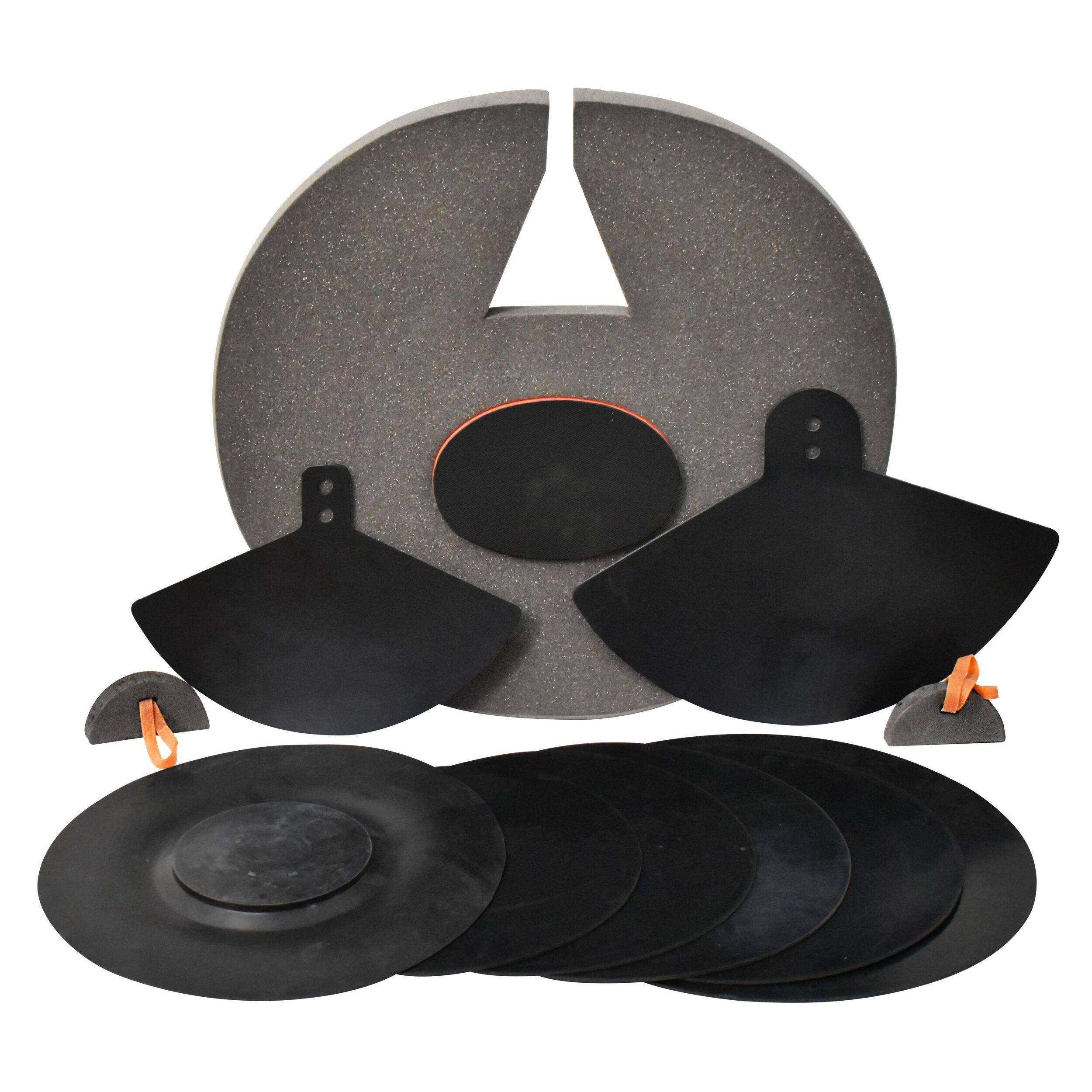 Practicadores de Hule para Batería DM Master Drum 9 Piezas DMPR001