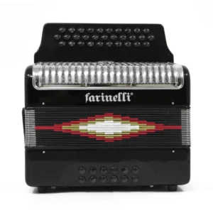 Acordeón de Botones Farinelli Premium Sol Negro 3012N1HG