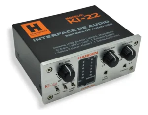 Interfaz de Audio Harden KI-22 de 2 Canales (1 Mic / 1 Inst)