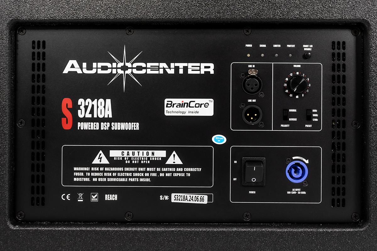 Bafle Audiocenter Subwoofer S3218A Ii C/ruedas - Image 7