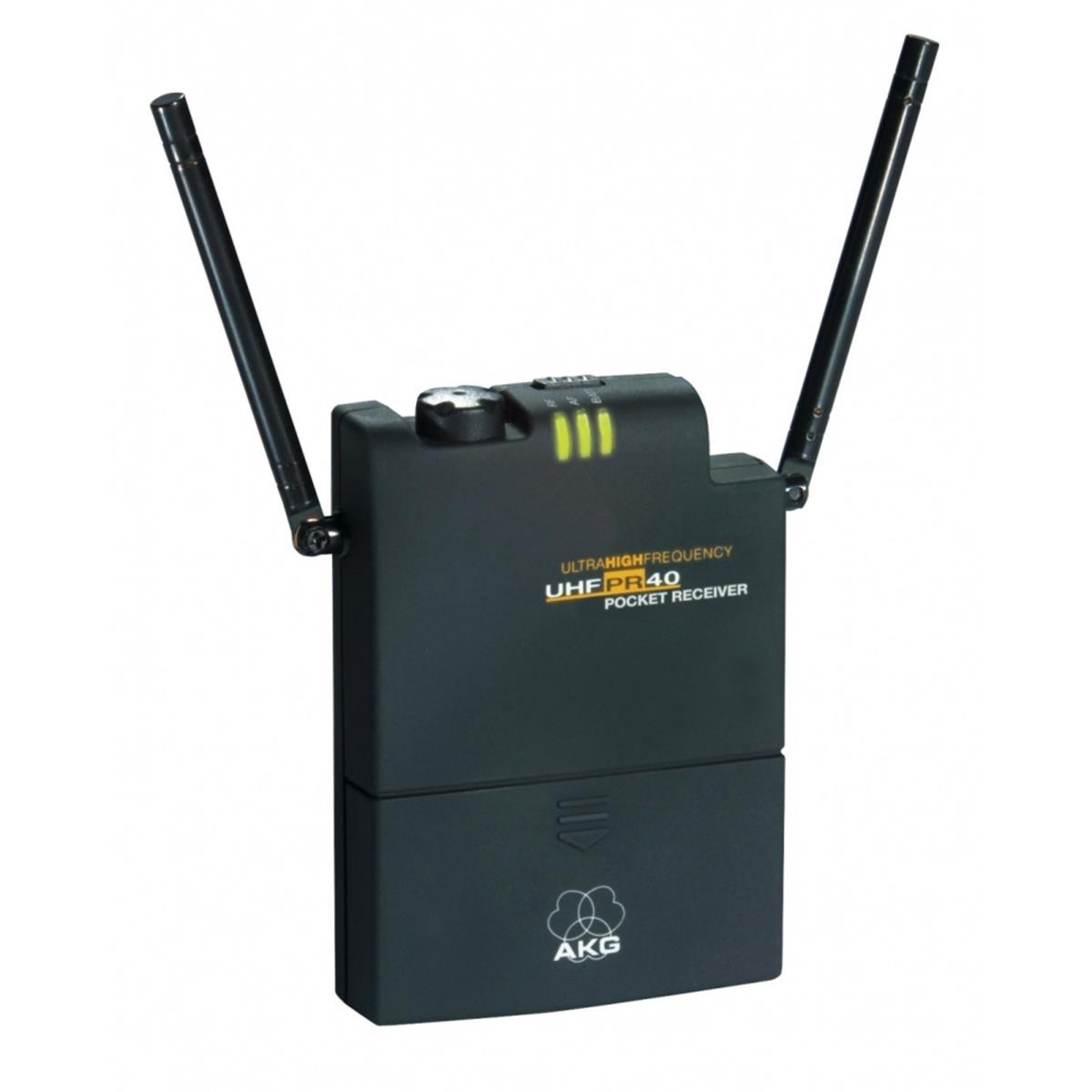 Receptor AKG Uhf Mod. PR40 DIV.US54