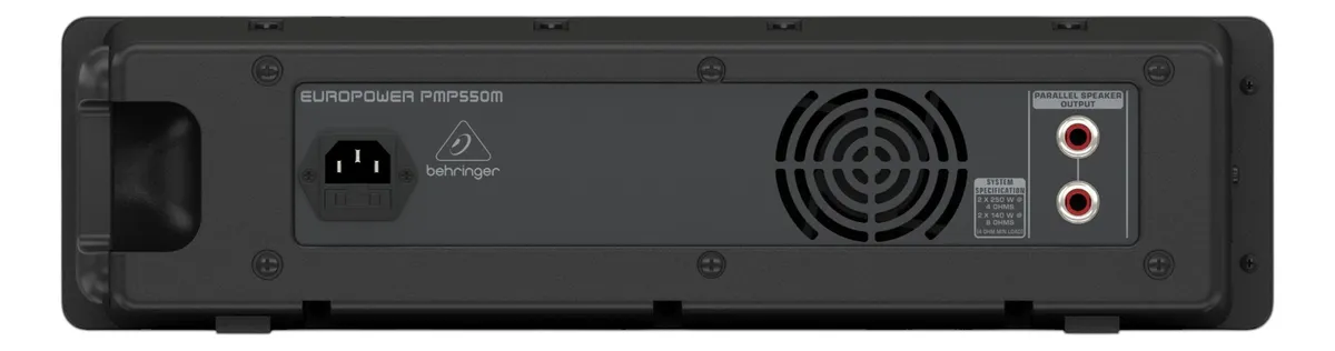 Mezcladora Amplificada Behringer PMP550M de 500W con Efectos