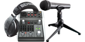 Sistema Behringer Podcastudio 2 USB