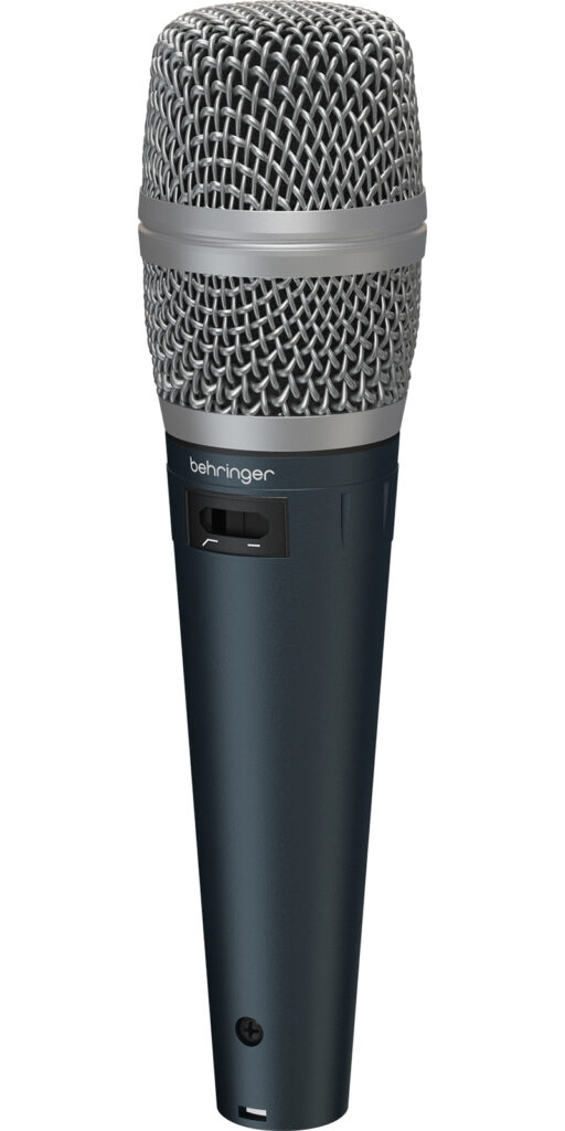 Micrófono de Condensador para Voces Behringer SB 78A con Filtro Pop Integrado
