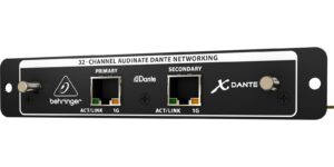 Tarjeta Behringer Mod. X-dante