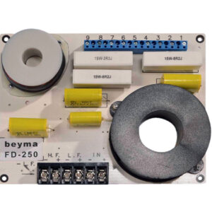 Crossover pasivo Beyma FD-250 divisor frecuencia audio