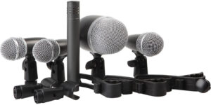 Set Micrófonos Eikon DMH5XL Batería
